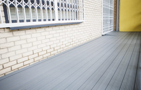 AliDeck Aluminium Decking Boards Installed In East London Development