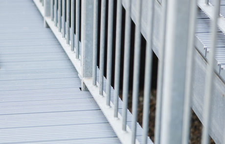 AliDeck Aluminium Decking Boards Installed In East London Development