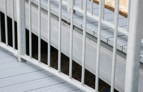 AliDeck Aluminium Decking Boards Installed In East London Development