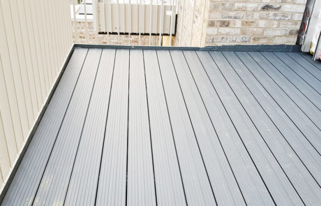 AliDeck Aluminium Metal Decking Balcony Project IN Bromley