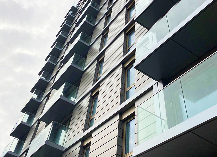 AliDeck supplied aluminium metal decking to the Gore Street PRS scheme in Manchester