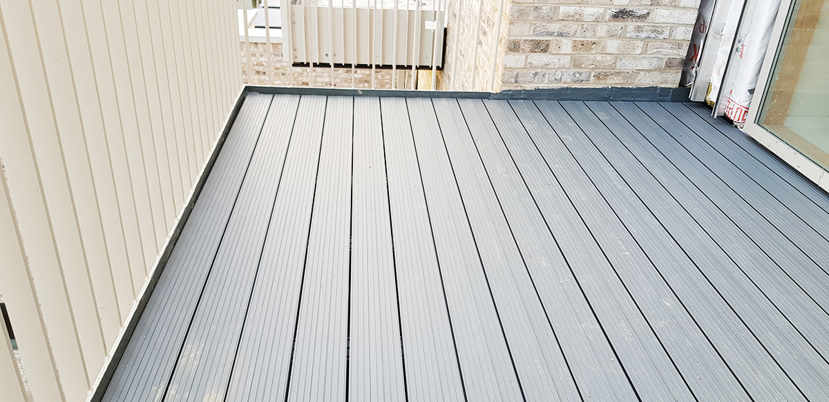 AliDeck aluminium metal decking installed in Bromley