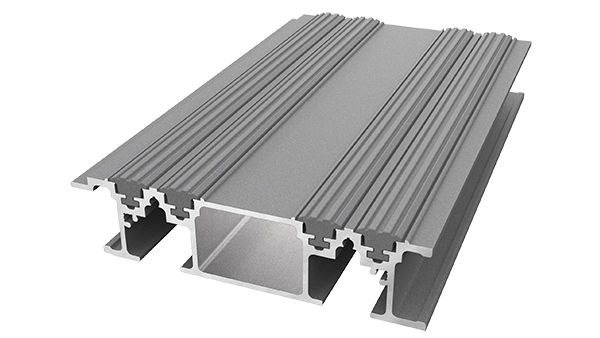 AliDeck aluminium metal decking slip-resistant Class B decking board