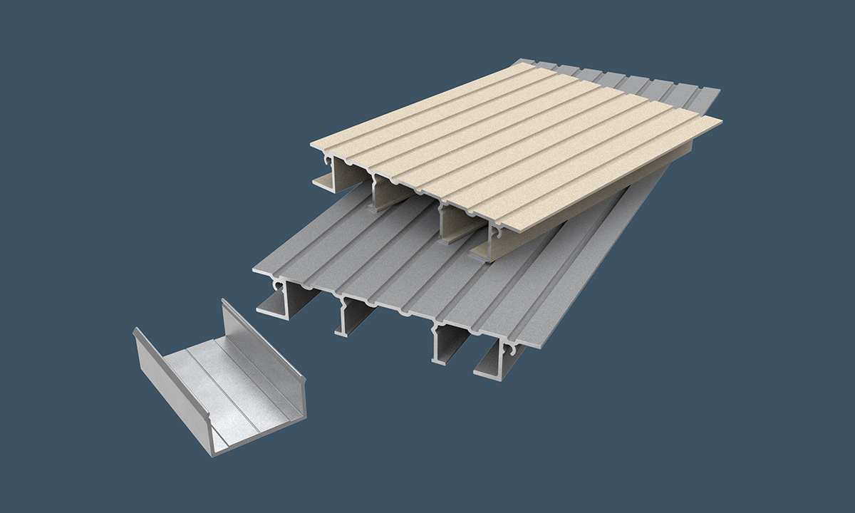 AliDeck Lite Board is our new Cost-effective Aluminium Decking Board For retrofit and replacement markets such as housing associations and local authorities
