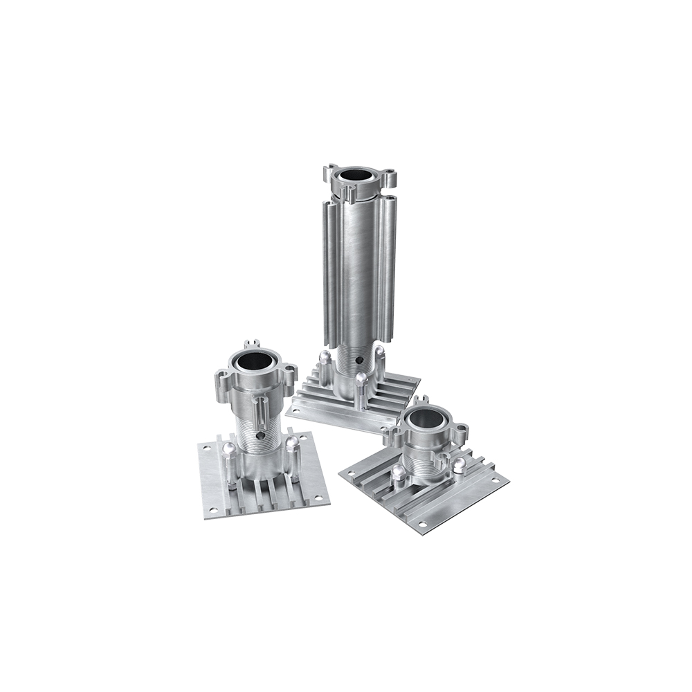 AliDeck Aluminium Metal Decking Multi-Directional Adjustable Pedestal