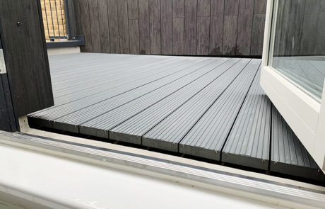 AliDeck Non-Combustible Aluminium Metal Decking Used In Balcony Refurbishment Project In Lewisham