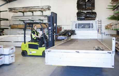 AliDeck non-combustible aluminium metal decking orders satisfied from AliDeck Rochester HQ