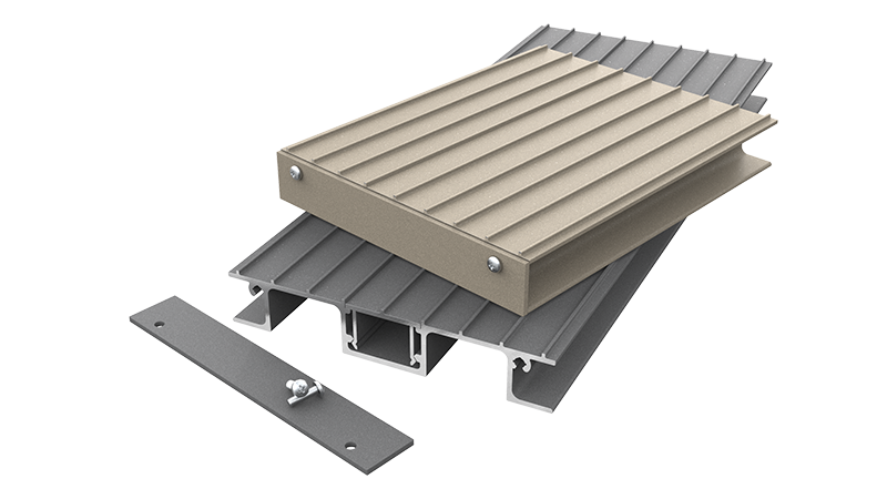 AliDeck Non-Combustible Aluminium Metal Balcony Decking