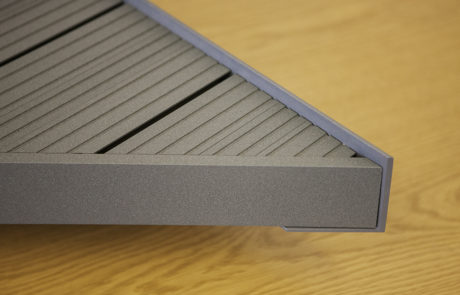 AliDeck Non-Combustible Aluminium Metal Decking Balcony Sample