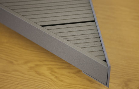 AliDeck Non-Combustible Aluminium Metal Decking Balcony Sample