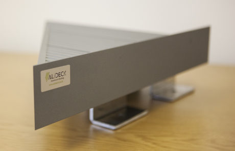 AliDeck Non-Combustible Aluminium Metal Decking Balcony Sample