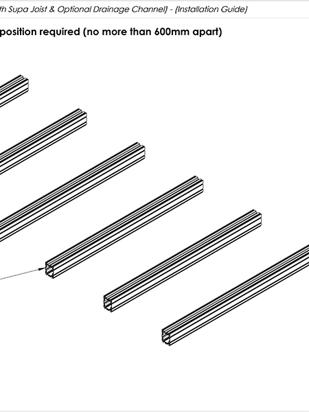 AliDeck Non-Combustible Aluminium Metal Decking Junior Balcony Board Install Guide