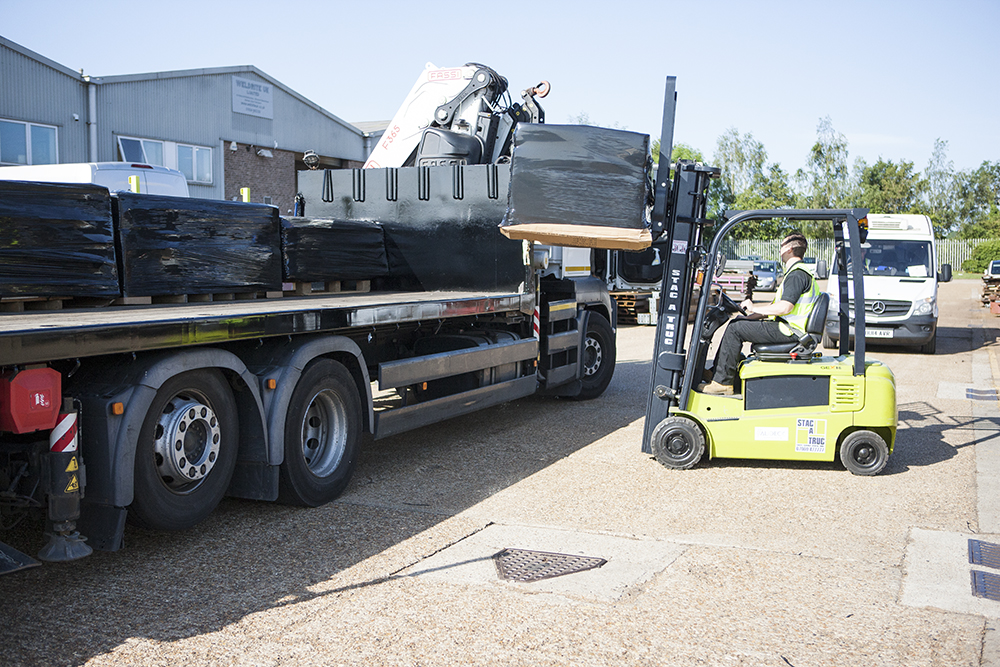 AliDeck Non-Combustible Aluminium Metal Decking Warehouse Team At Our Rochester HQ