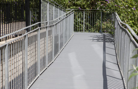 AliDeck Non-Combustible Aluminium Metal Decking for Walkway and Rampway Projects