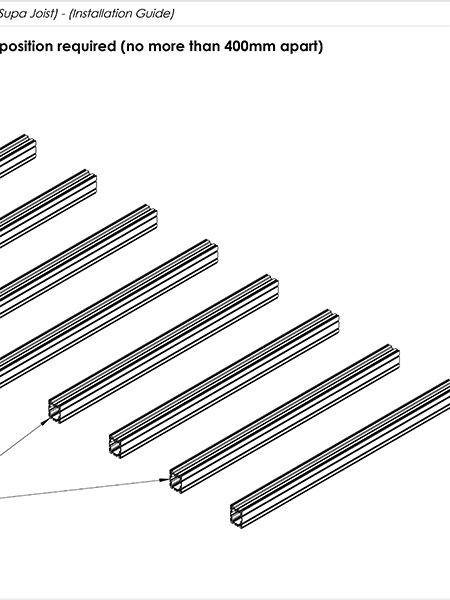 AliDeck Non-Combustible Aluminium Metal Decking Lite Balcony Board Install Guide