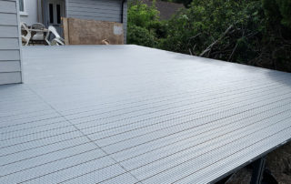 AliDeck Non-Combustible Aluminium Metal Decking Alu Installations Caterham Decking Install