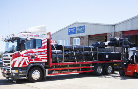 AliDeck Non-Combustible Aluminium Metal Decking 10 Tonne Delivery from Rochester, Kent