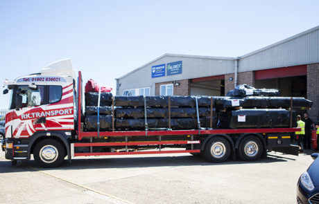 AliDeck Non-Combustible Aluminium Metal Decking 10 Tonne Delivery from Rochester, Kent