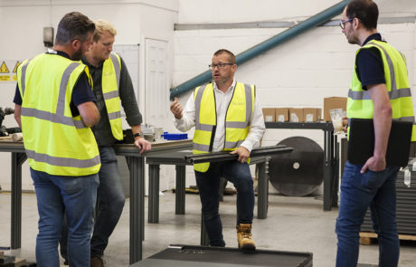 AliDeck Non-Combustible Aluminium Metal Decking Training Academy at Rochester, Kent AliDeck Headquarters