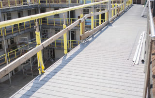 AliDeck Non-Combustible Aluminium Walkway Decking Project on Major Refurbishment Project