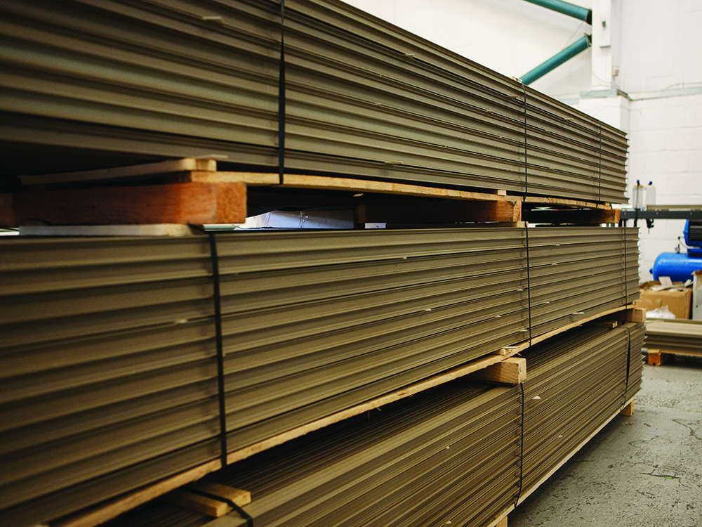 AliDeck Non-Combustible Aluminium Metal Decking Warehouse Team At Our Rochester HQ