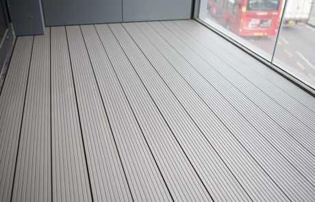 AliDeck Non-Combustible Aluminium Metal Decking Installation in Woolwich, London