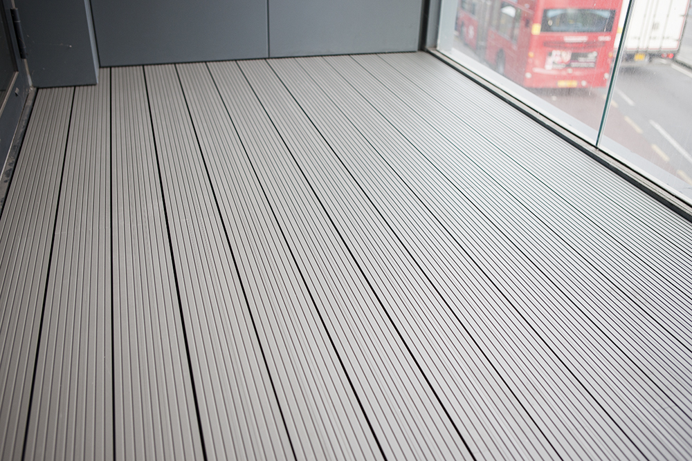 AliDeck Non-Combustible Aluminium Metal Decking Installation in Woolwich, London