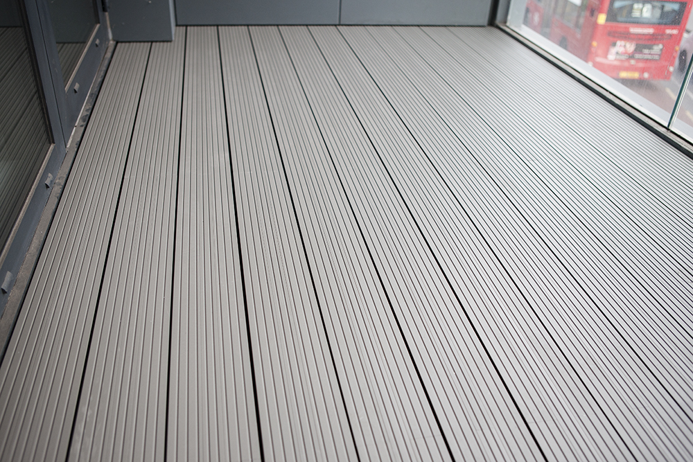 AliDeck Non-Combustible Aluminium Metal Decking Installation in Woolwich, London