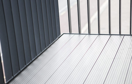 AliDeck Non-Combustible Aluminium Metal Decking Installation in Woolwich, London