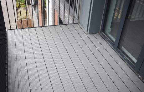 AliDeck Non-Combustible Aluminium Metal Decking Installation in Woolwich, London