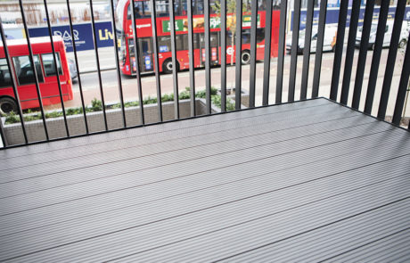 AliDeck Non-Combustible Aluminium Metal Decking Installation in Woolwich, London