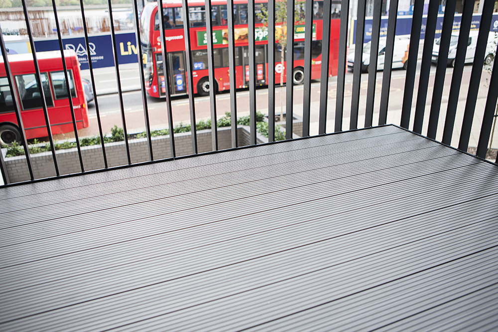 AliDeck Non-Combustible Aluminium Metal Decking Installation in Woolwich, London