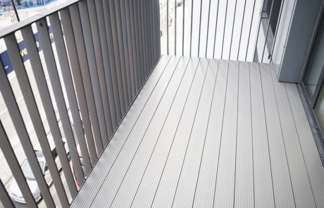 AliDeck Non-Combustible Aluminium Metal Decking Installation in Woolwich, London