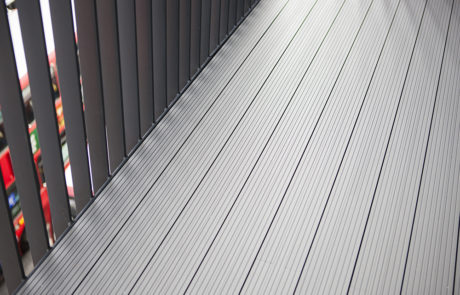 AliDeck Non-Combustible Aluminium Metal Decking Installation in Woolwich, London