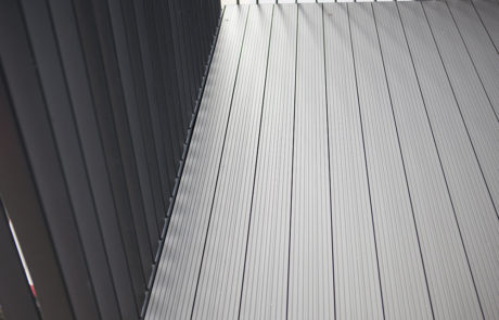 AliDeck Non-Combustible Aluminium Metal Decking Installation in Woolwich, London