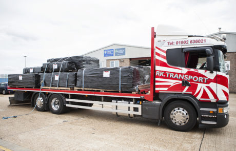 AliDeck Non-Combustible Aluminium Metal Decking Delivery of Bespoke Balcony Decking Order