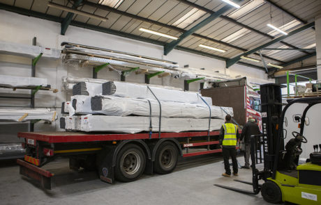 AliDeck Non Combustible Aluminium Metal Decking Delivery In And Out