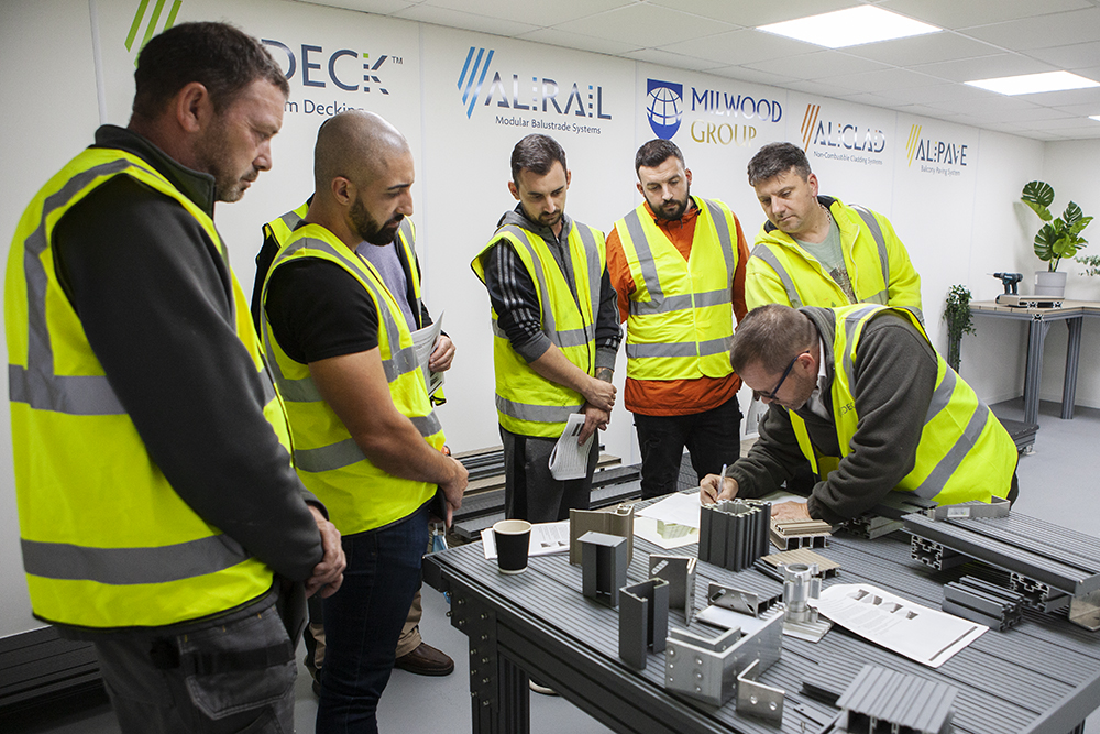 AliDeck Non CombustibleAluminium Decking Training Academy New Venue