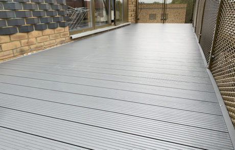 AliDeck Non-Combustible Aluminium Decking Installation in Lewisham to Replace Timber Decking