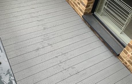 AliDeck Non-Combustible Aluminium Decking Installation in Lewisham to Replace Timber Decking