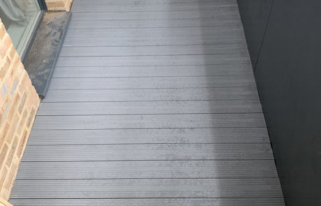 AliDeck Non-Combustible Aluminium Decking Installation in Lewisham to Replace Timber Decking