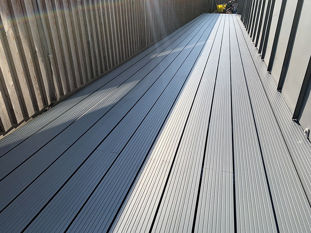AliDeck Non-Combustible Aluminium Decking Installation in Lewisham to Replace Timber Decking