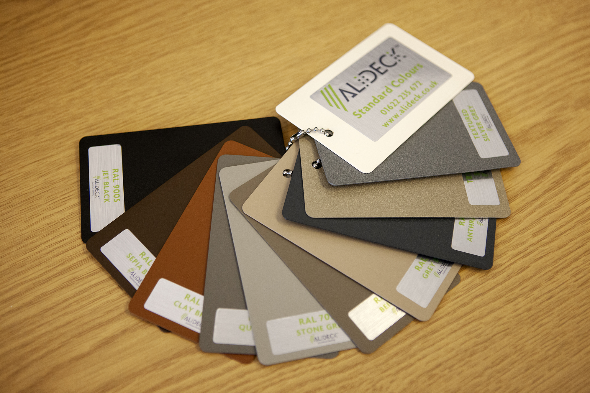 Standard RAL Colours Selection: Powder Coating Range » AliDeck