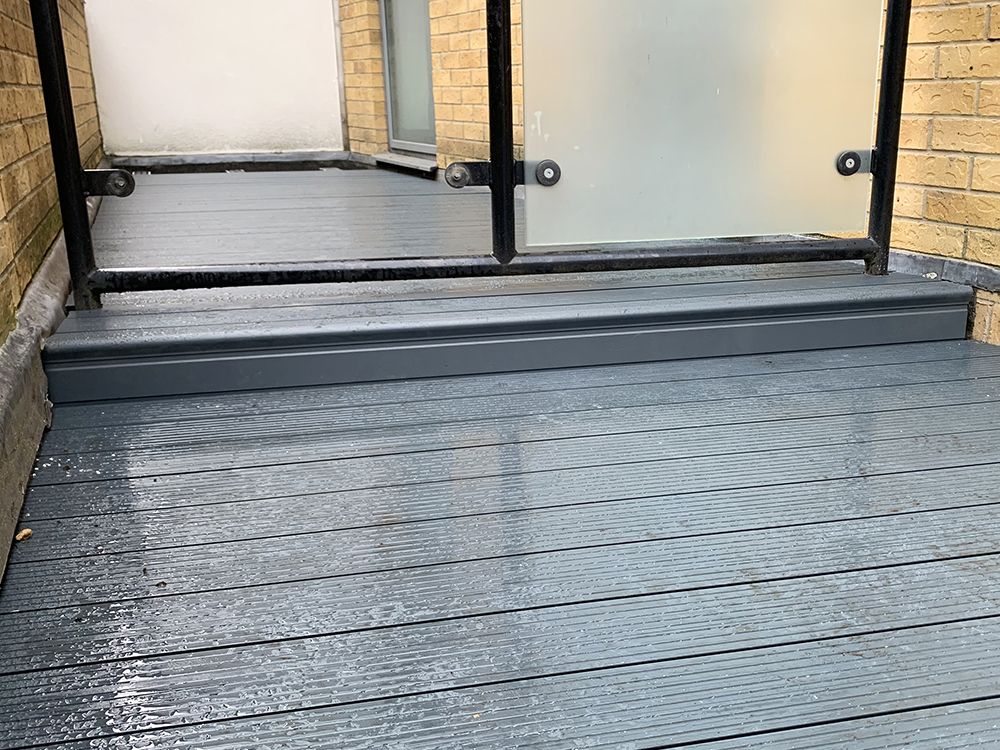 AliDeck Aluminium Decking Pillfold House Timber Deck Replacement