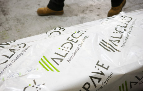 AliDeck Aluminium Decking Branded Wrap