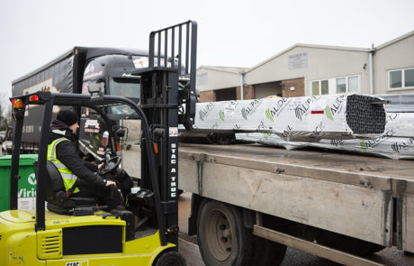AliDeck Aluminium Decking Delivery Rochester Powdercoaters