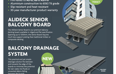 AliDeck Balcony Decking Housing Specification