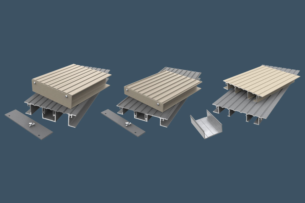 AliDeck Non Combustible Aluminium Metal Decking Boards Slider