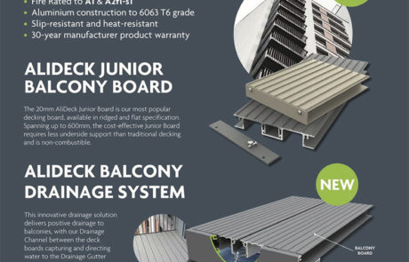 AliDeck ADF April 2021 Architects Datafile Balcony Configurator