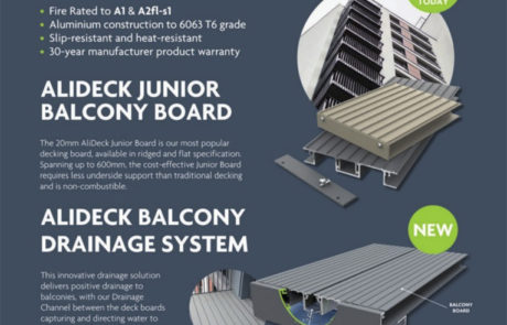 AliDeck Housing Association Magazine April 202 Aluminium Decking Retrofit EWS1